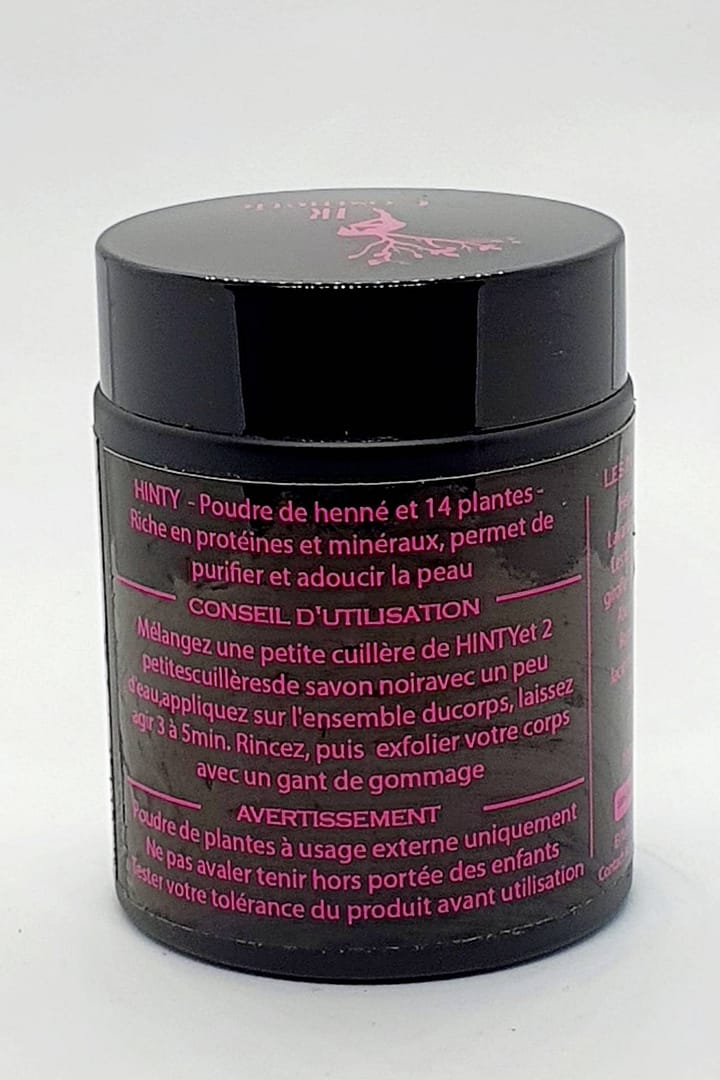 hinty_label_r ik Cosmetic – HINTY - poudre henné