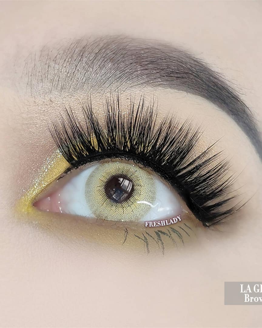 la_girl_brown_y lentilles - noisettes La Girl Brown