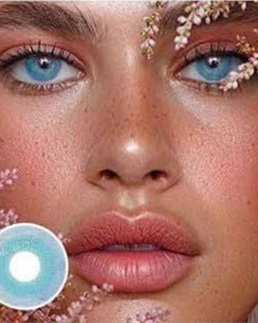 lentilles bleus